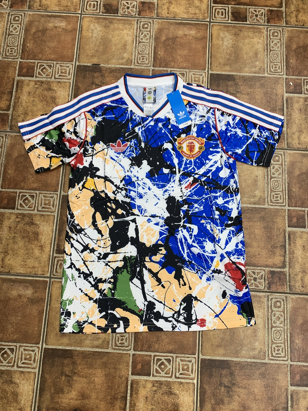 adidas Originals Manchester United 2026 Stone Roses Jersey Size M